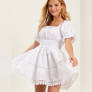 NWT Altar’d State Dolly Puff Sleeve Dress